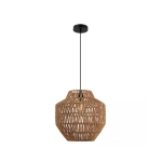 20236 PENDANT LAMP E27 MAX 40W PAPER ROPE BROWN NATURAL ELEMENTS LIGHTSZambelis Lights
